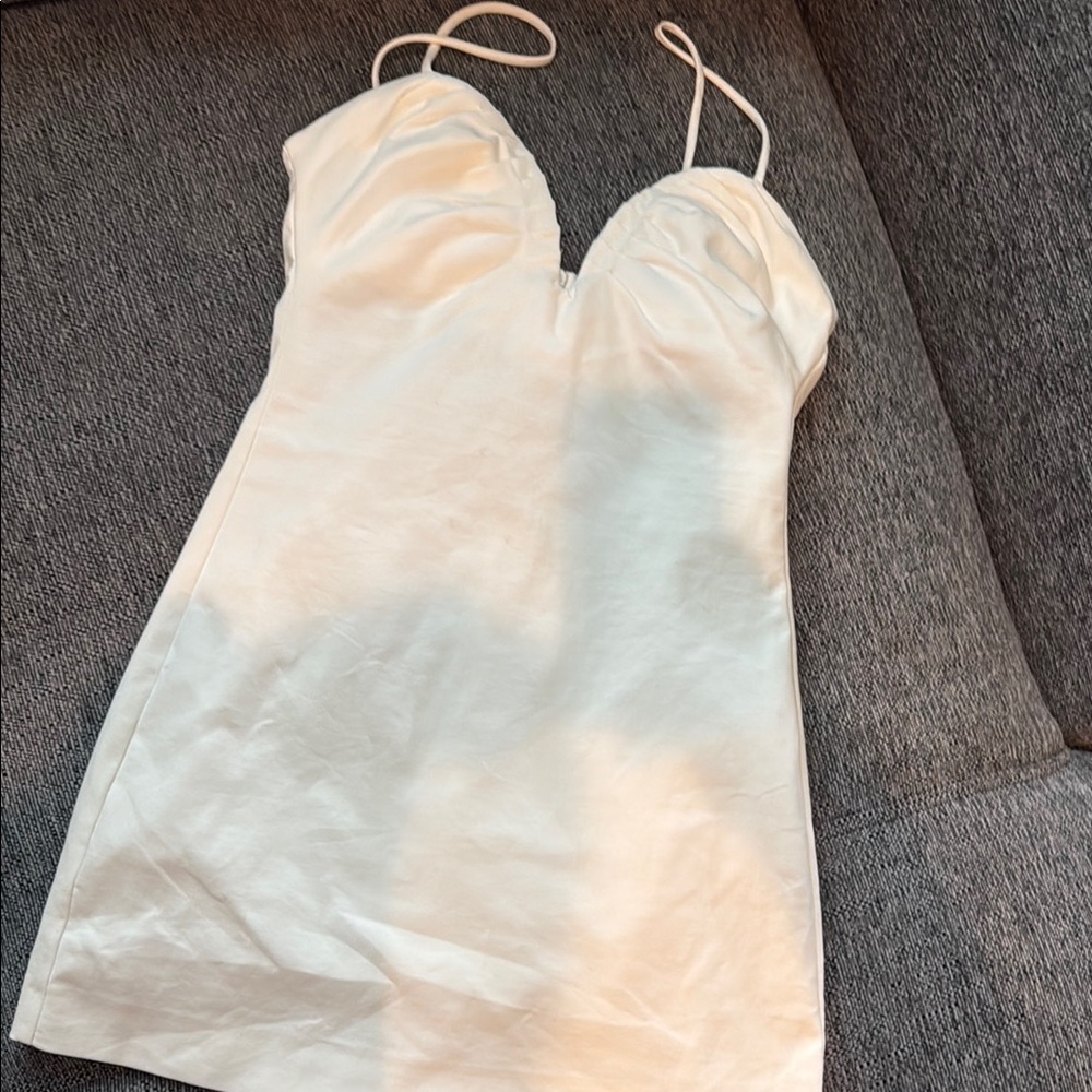 Zara White Mini Dress